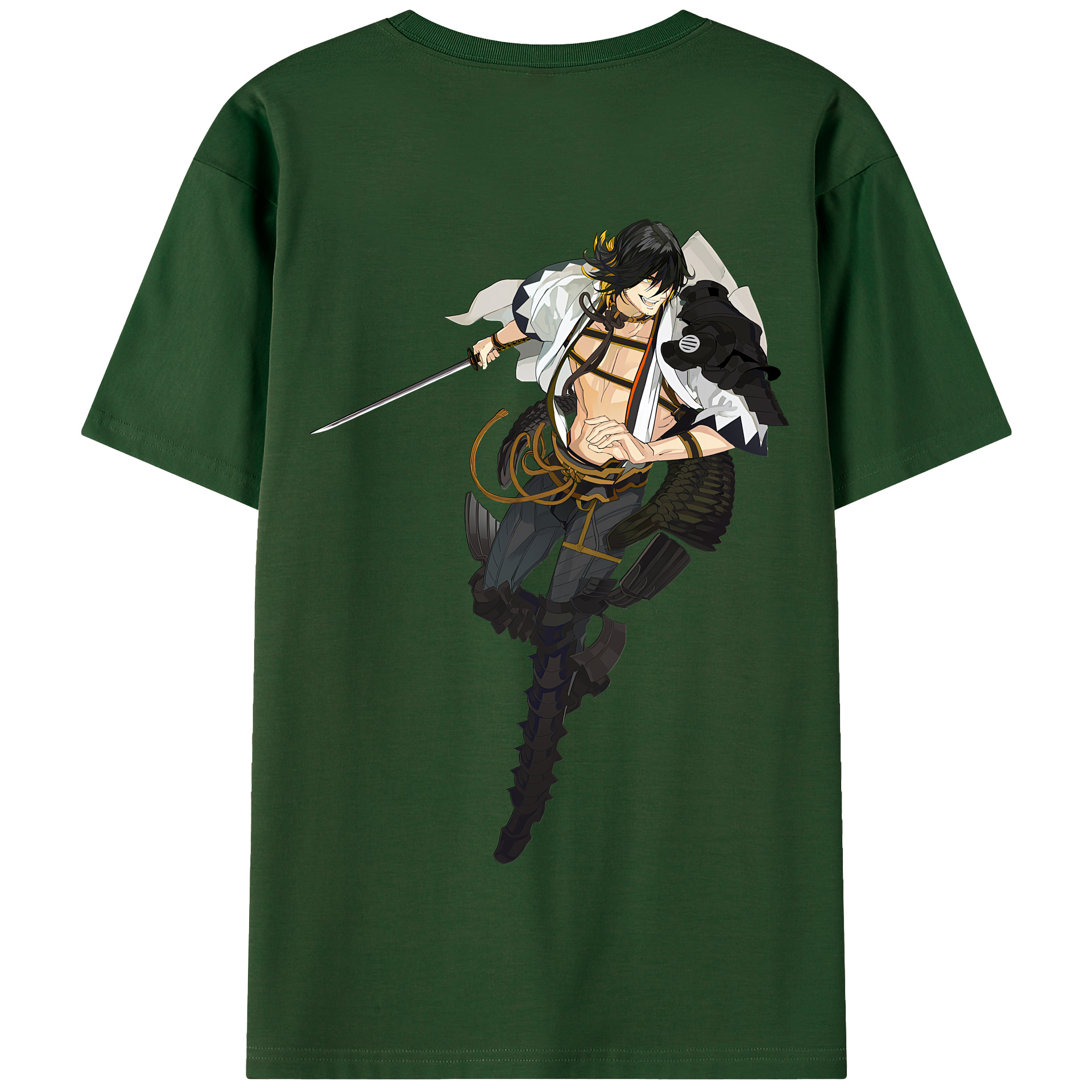 （画像用） 刀剣乱舞 Touken Ranbu 綿100％半袖Tシャツ（背面プリント）